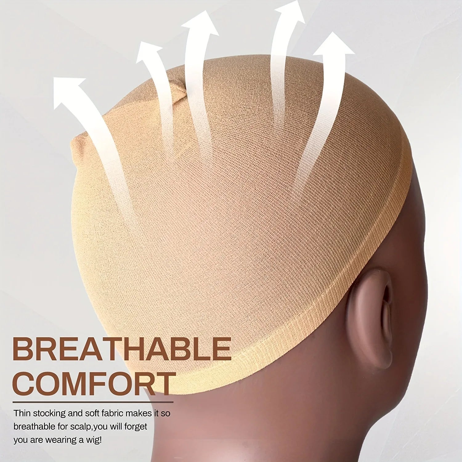 Wig Caps Hair Nets Weave Hairnets 2 10 12 20Pcs/Pack Stocking Wig Caps Stretch Mesh Caps Stocking Caps for Making Wigs Free Size